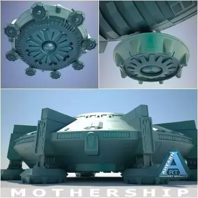 UFO Mothership 3D model