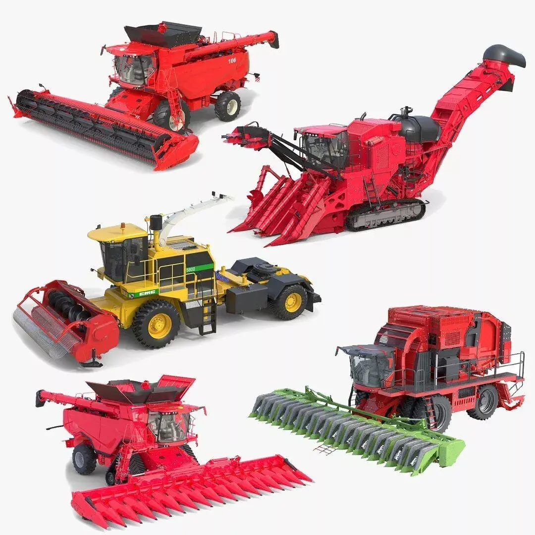 CMC Saturne 5800 Harvester v6 3D Model Pack