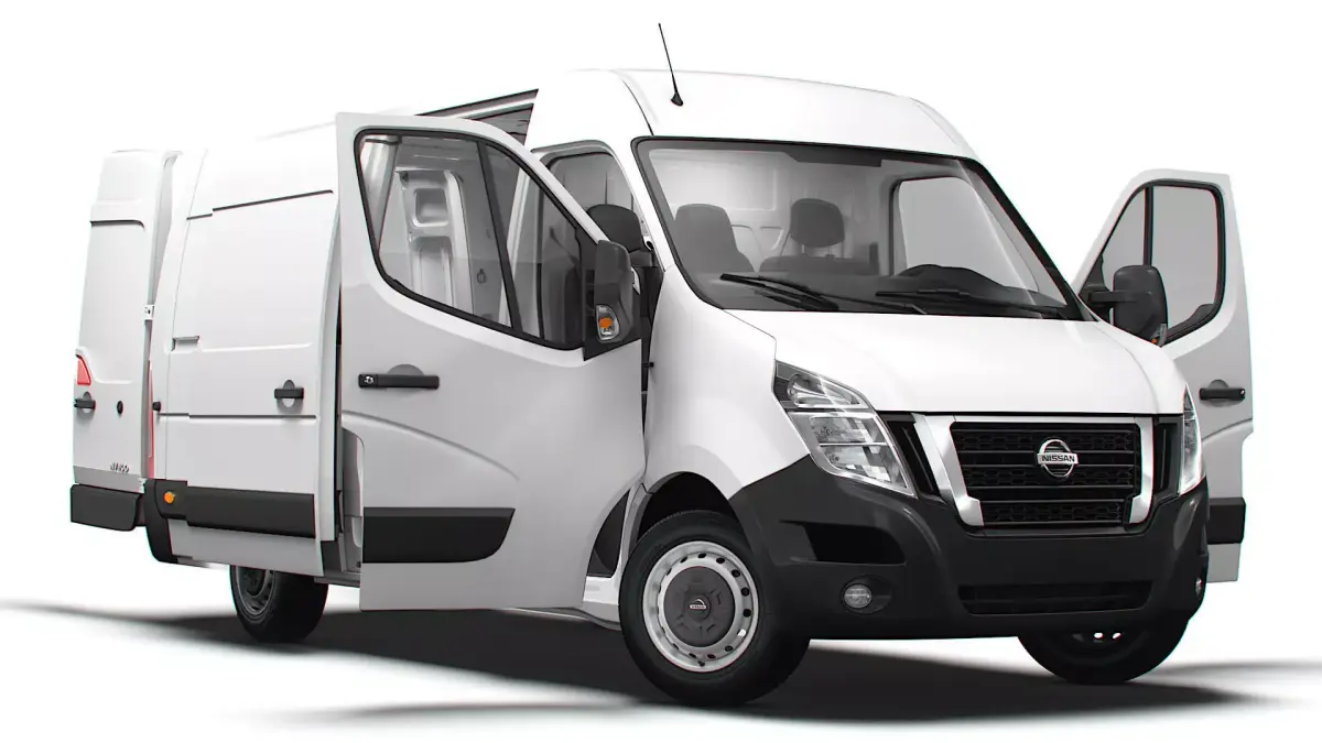 Nissan NV400 Van L3H2 RWD HQ Interior 2021 3D model