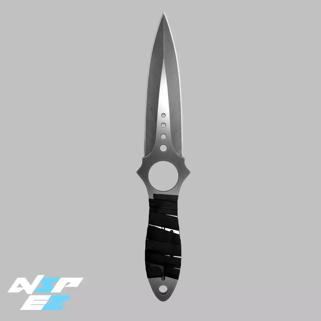 Skeleton Knife CS GO Knife Low-poly 3D model