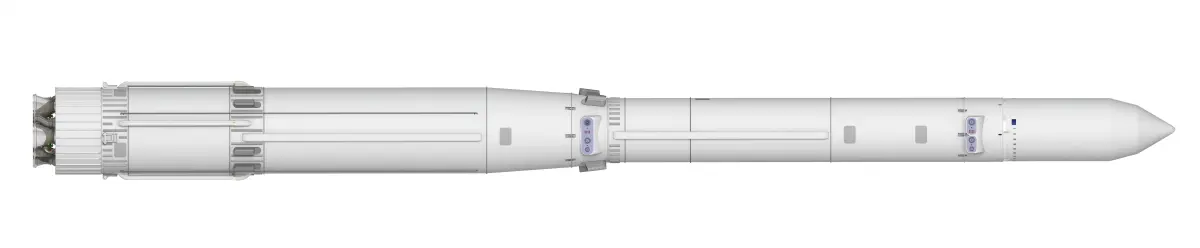 Korea Space Launch Vehicle-2 3D model