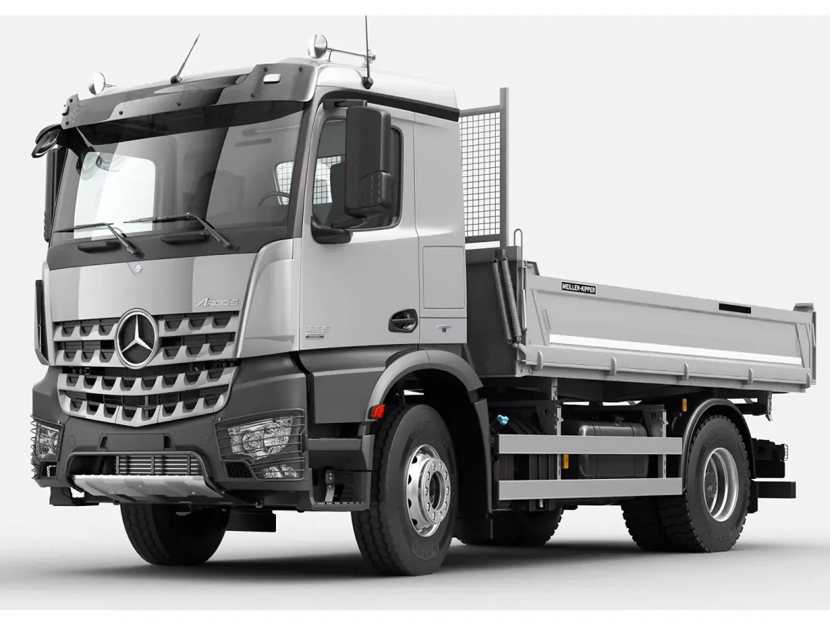 Mercedes Arocs 4X2 Dump Truck 3D model