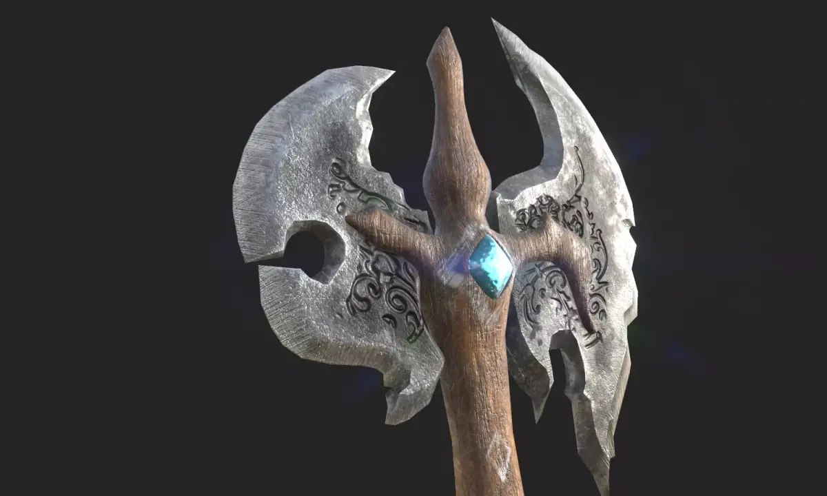 3D AXE MODEL 3D model