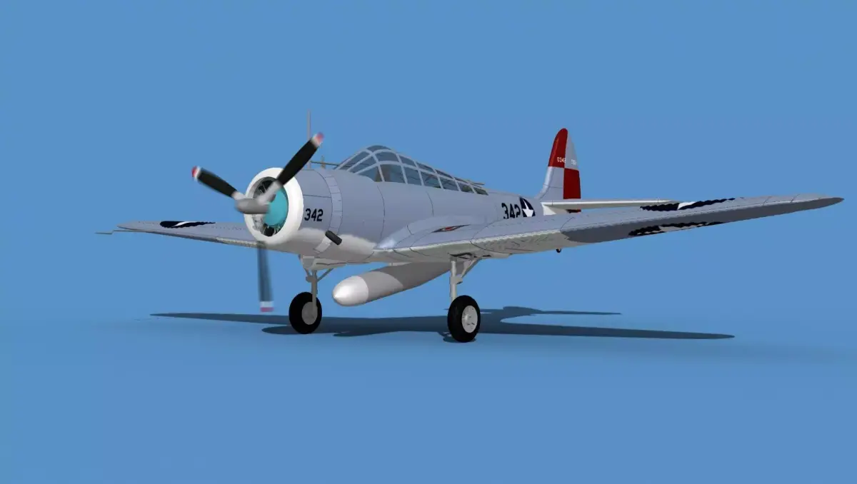 Douglas TBD-1 Devestator V14 3D model