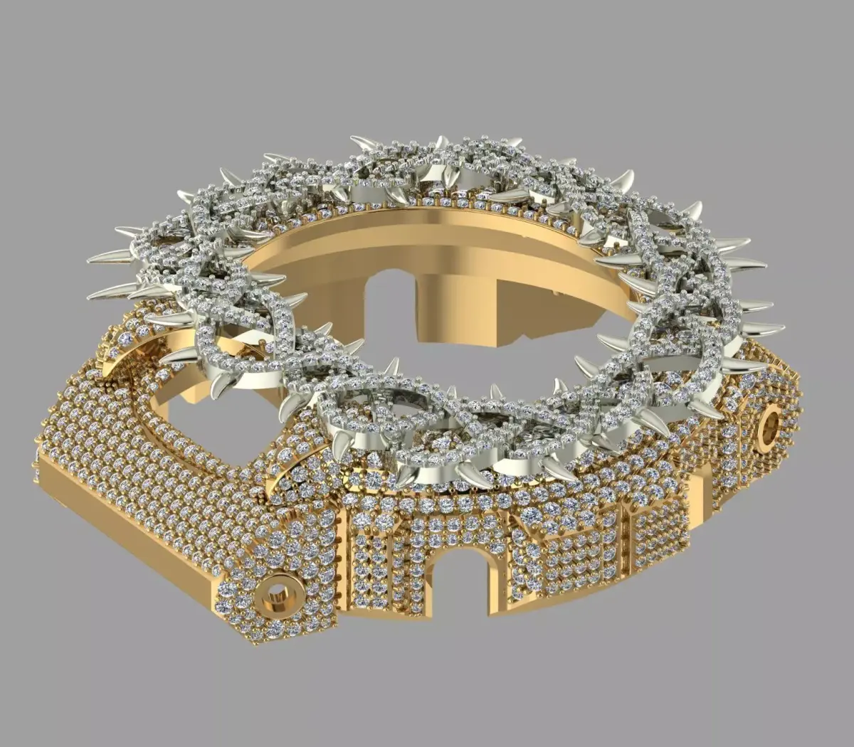 G Shock DW 6900 Watch Diamond Case - 3D print model NOW0023 3D print model