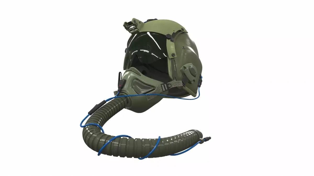 Pilot helmet jc-3 3D model
