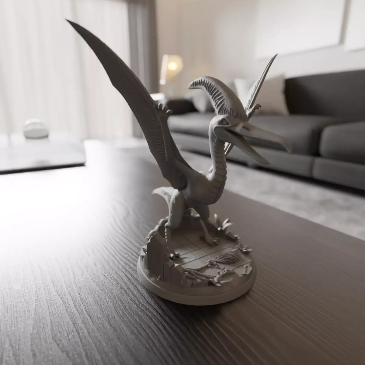 pterodactyl 3D print model