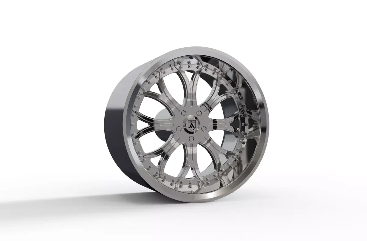 ASANTI AF154 WHEEL 3D MODEL 3D model