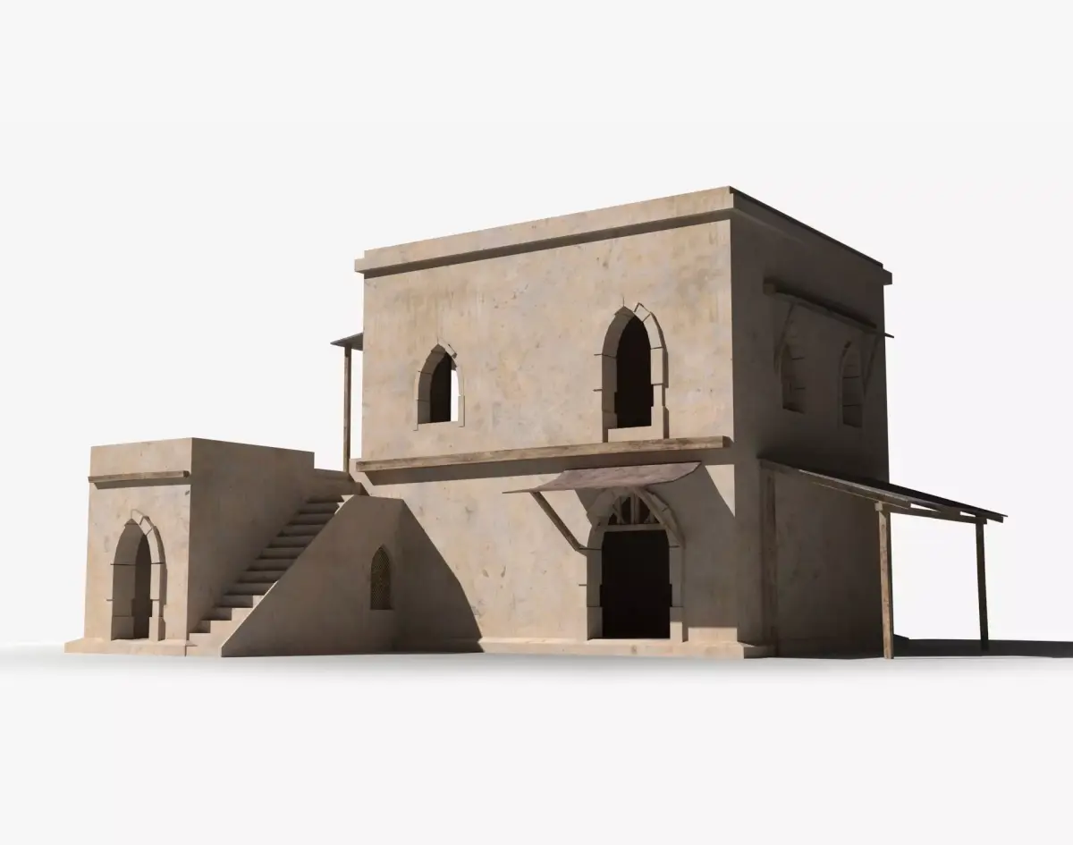 Arab x6 Low-poly 3D model purchase