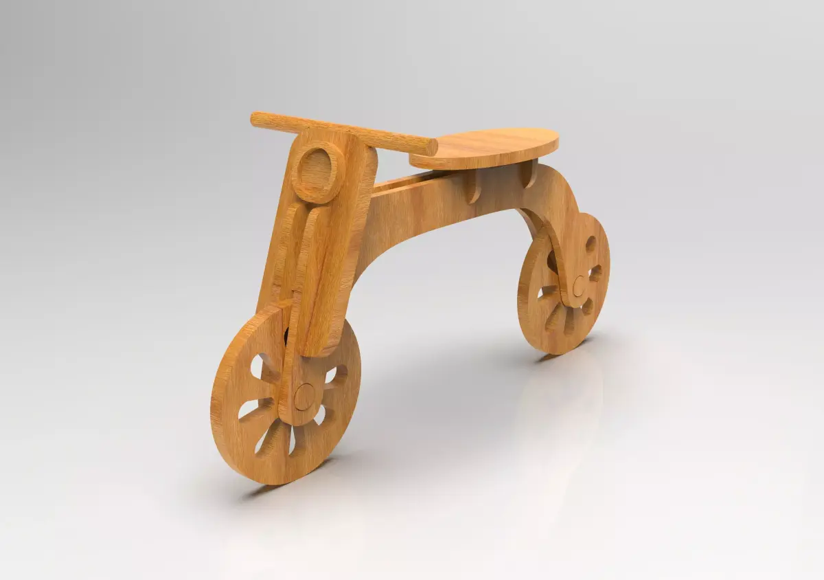 Kids Bike 3D model purchase