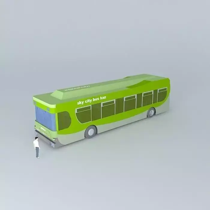 kaz bus sultan Free 3D model