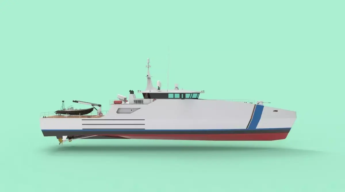 Coastguard Patrol Ship 3D model