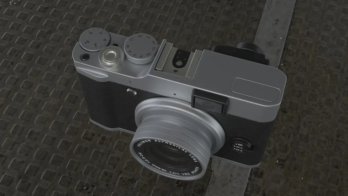 Camera 3D model order