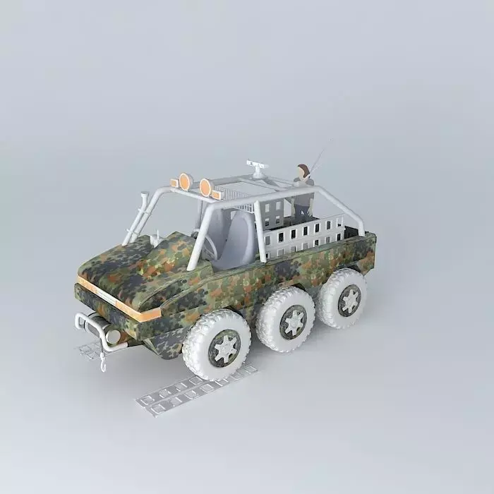 Playmobil RS2x3  Safari edition Camouflage style 3D model