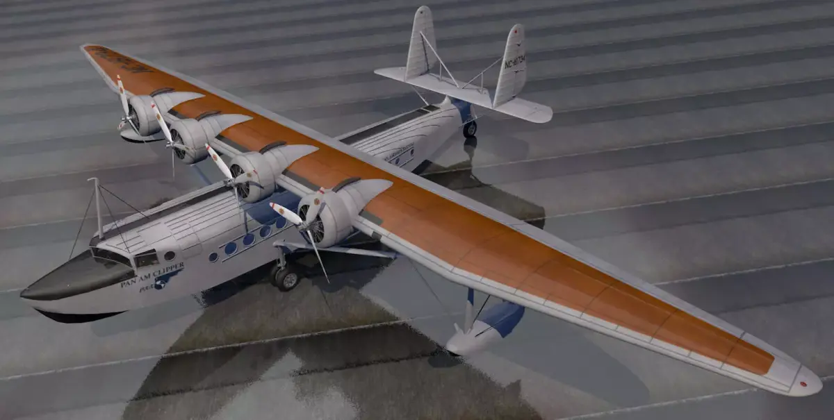 Sikorsky S-42 Pan Am Clipper 3D model