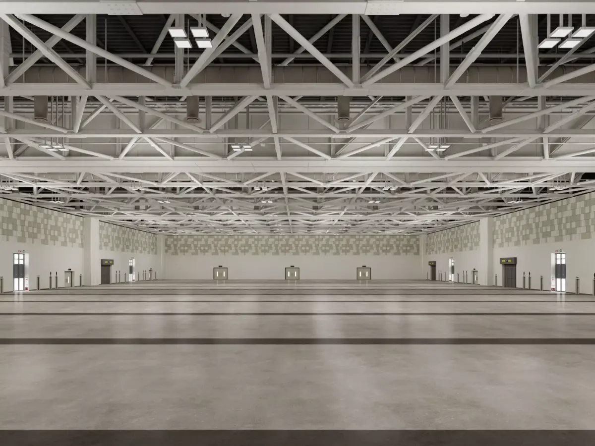 Convention And Exhibition Center 4 3D model