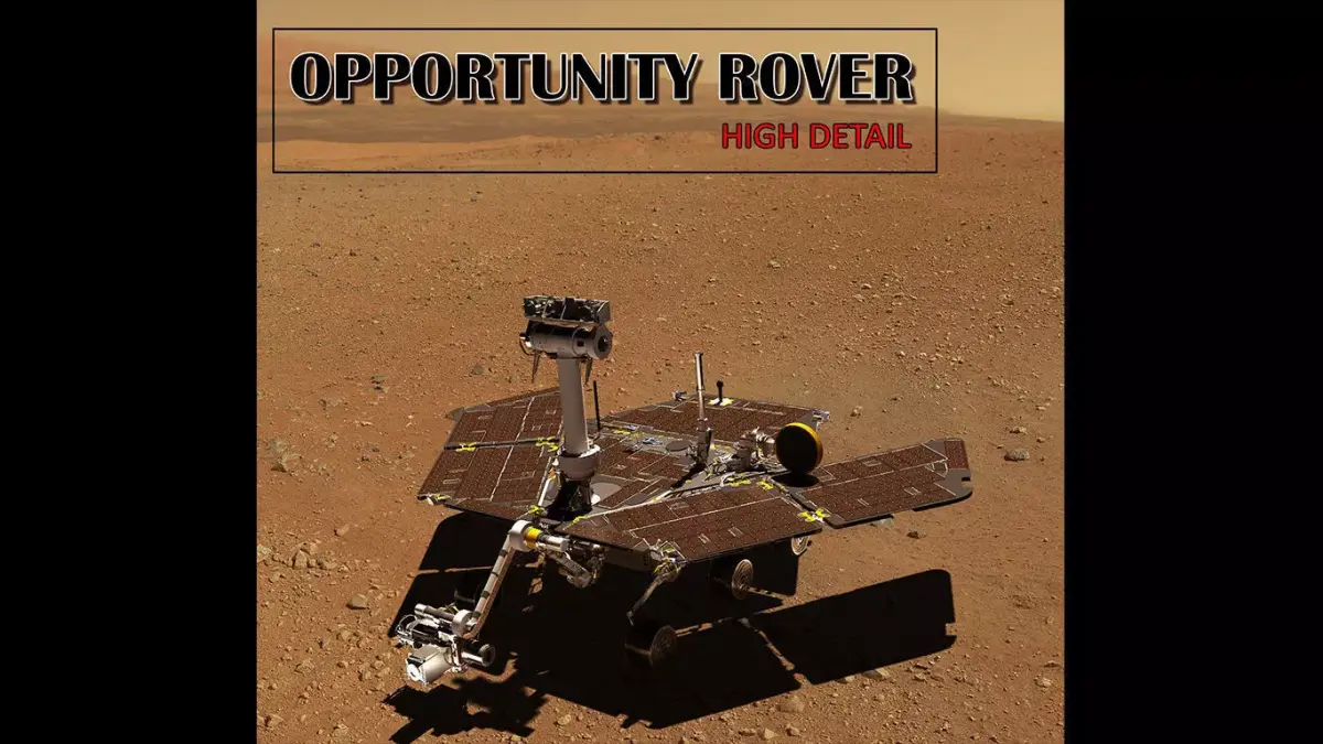 OPPORTUNITY ROVER 3D model purchase