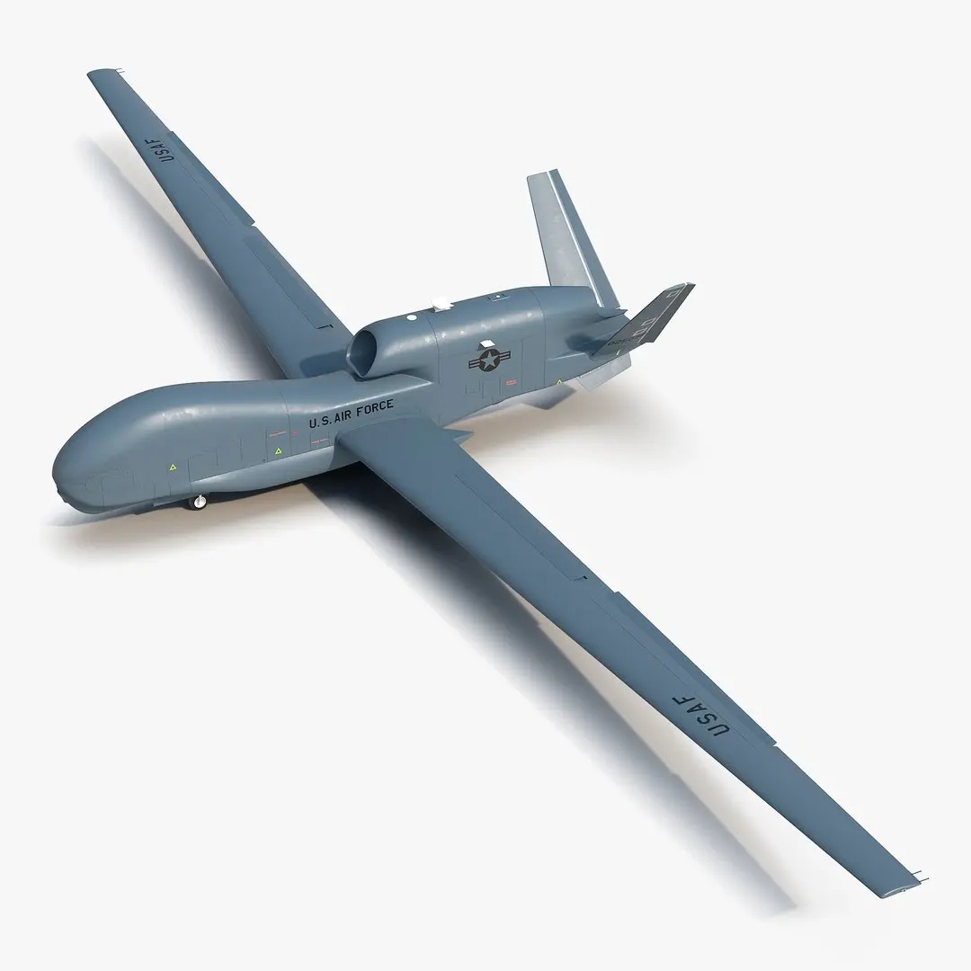 RQ-4 Global Hawk UAV 3D model