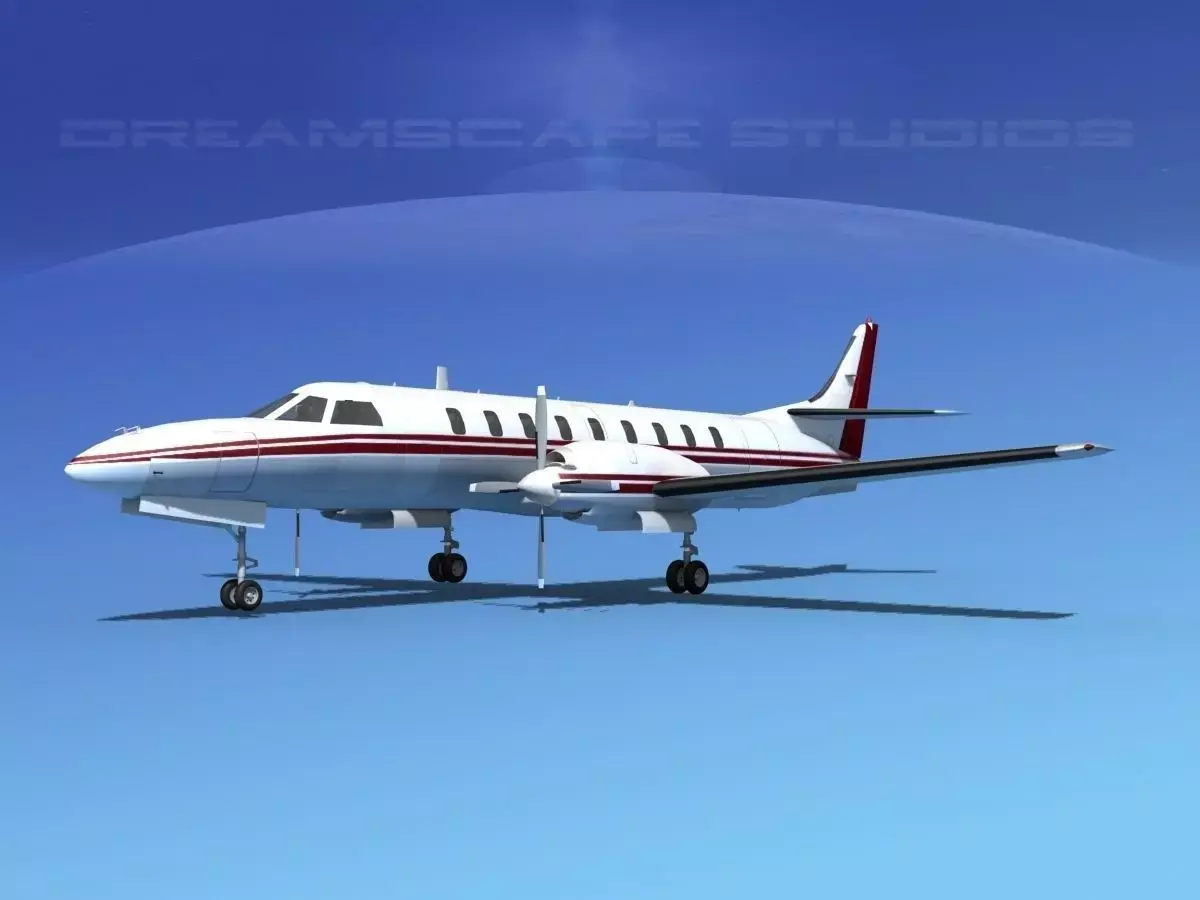 Swearingen SA226 Corporate 6 3D model