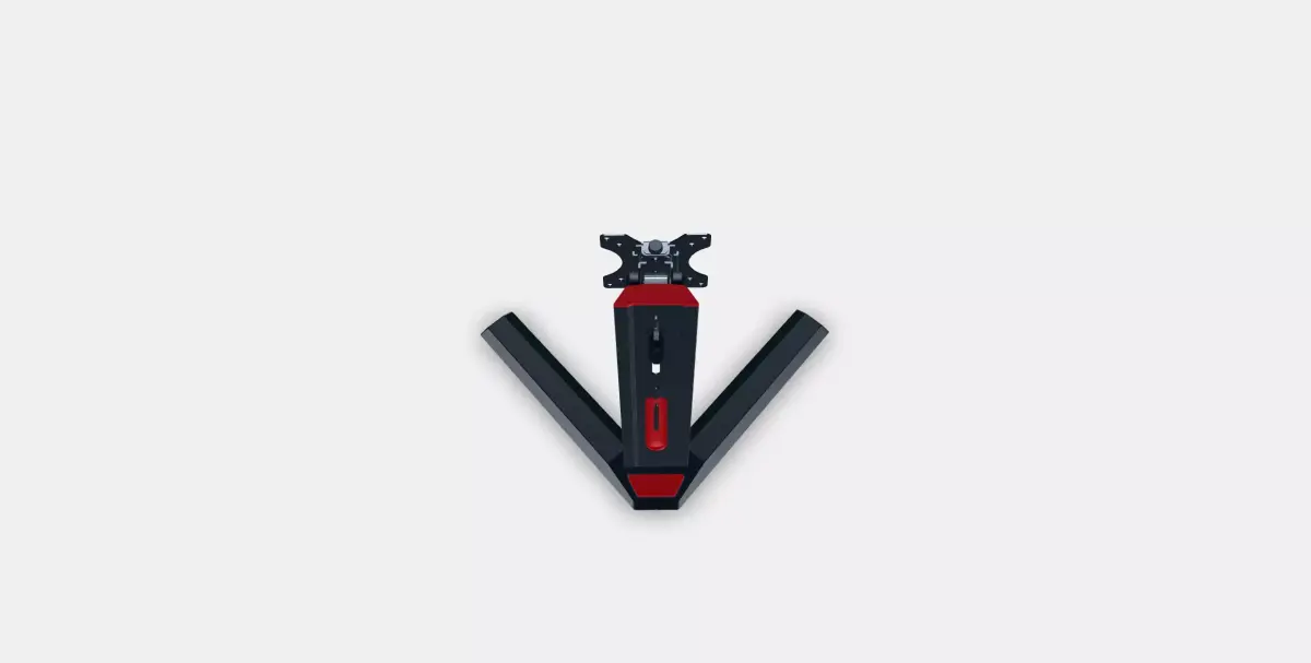 Rapture Monitor Arm TURRET SX - fekete Low-poly 3D model