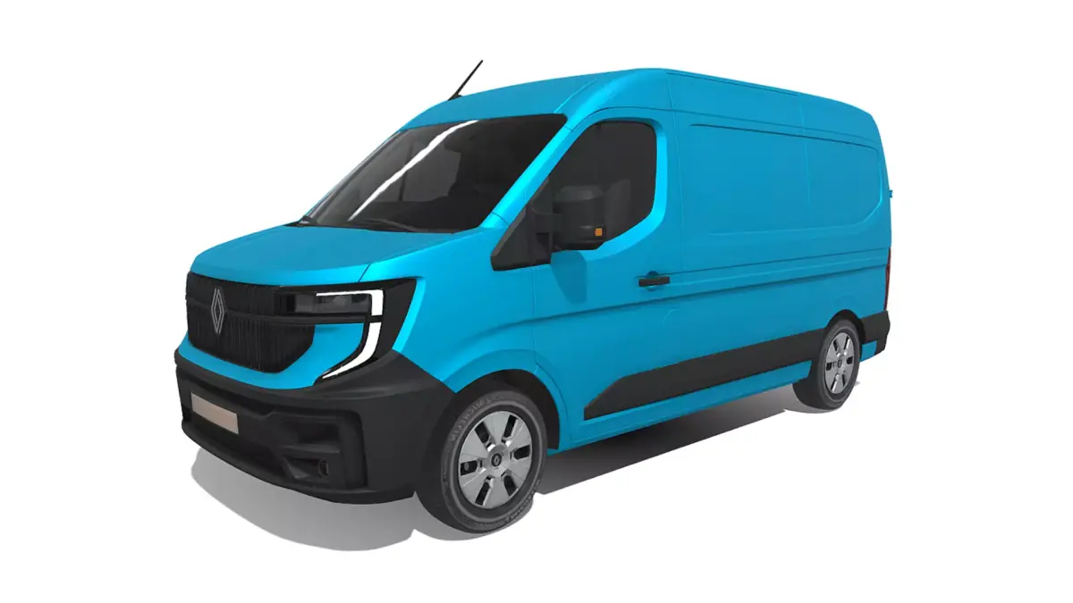 Renault Master 2024 High Quality Commercial Van 3D model