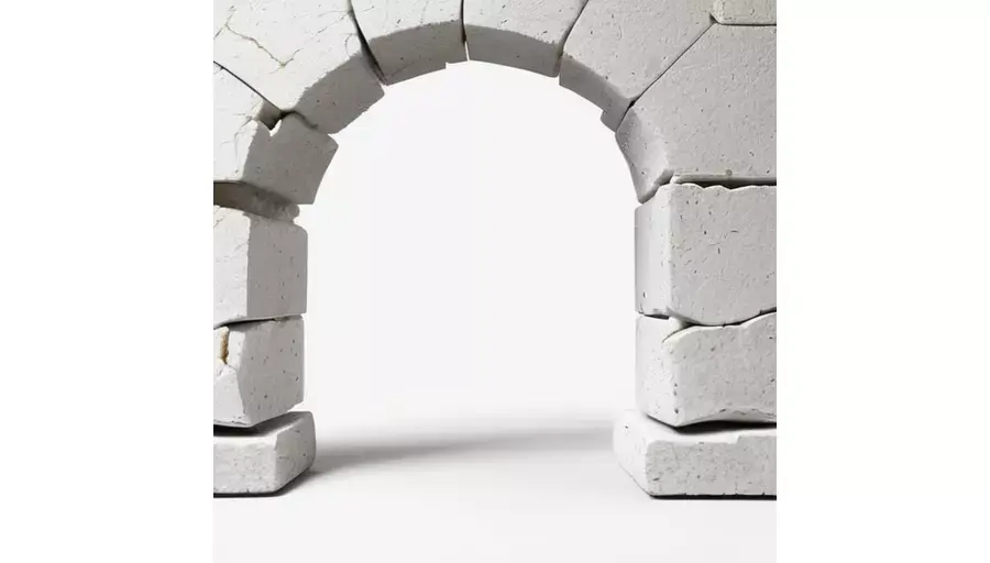 Broken Stone Archway for 3D print 3D model