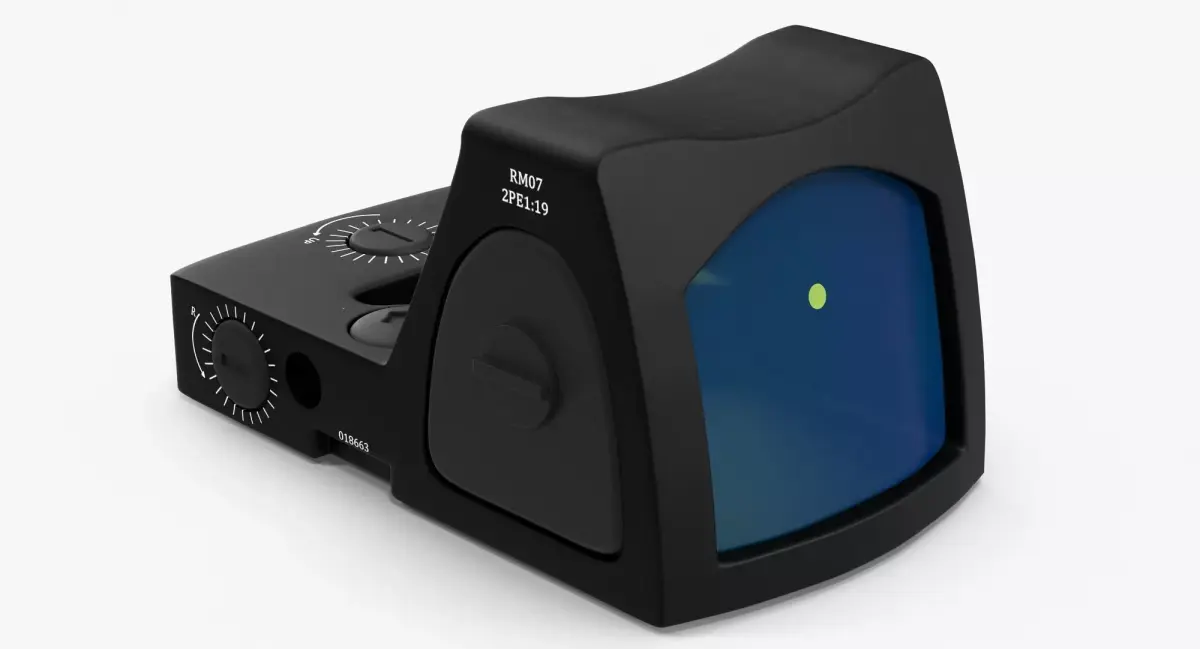 Trijicon RMR Sight Low-poly 3D model