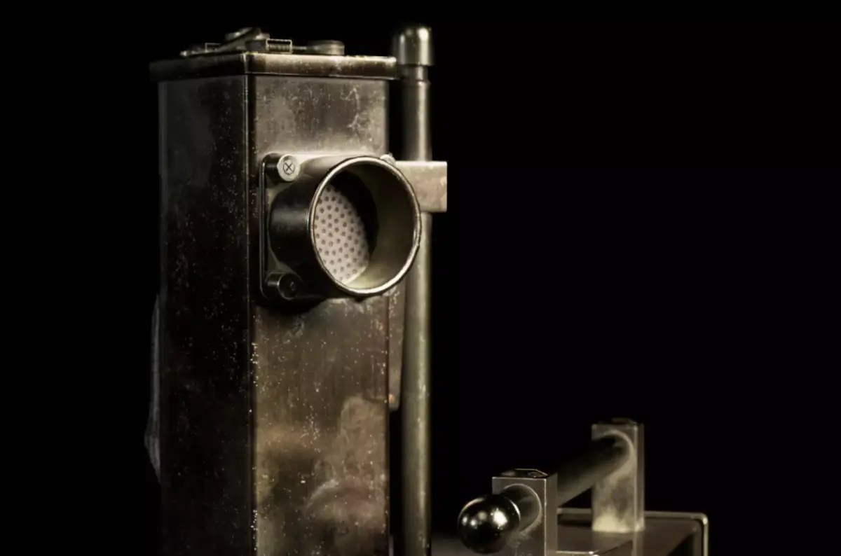 HT-1E Village Radio Low-poly 3D model