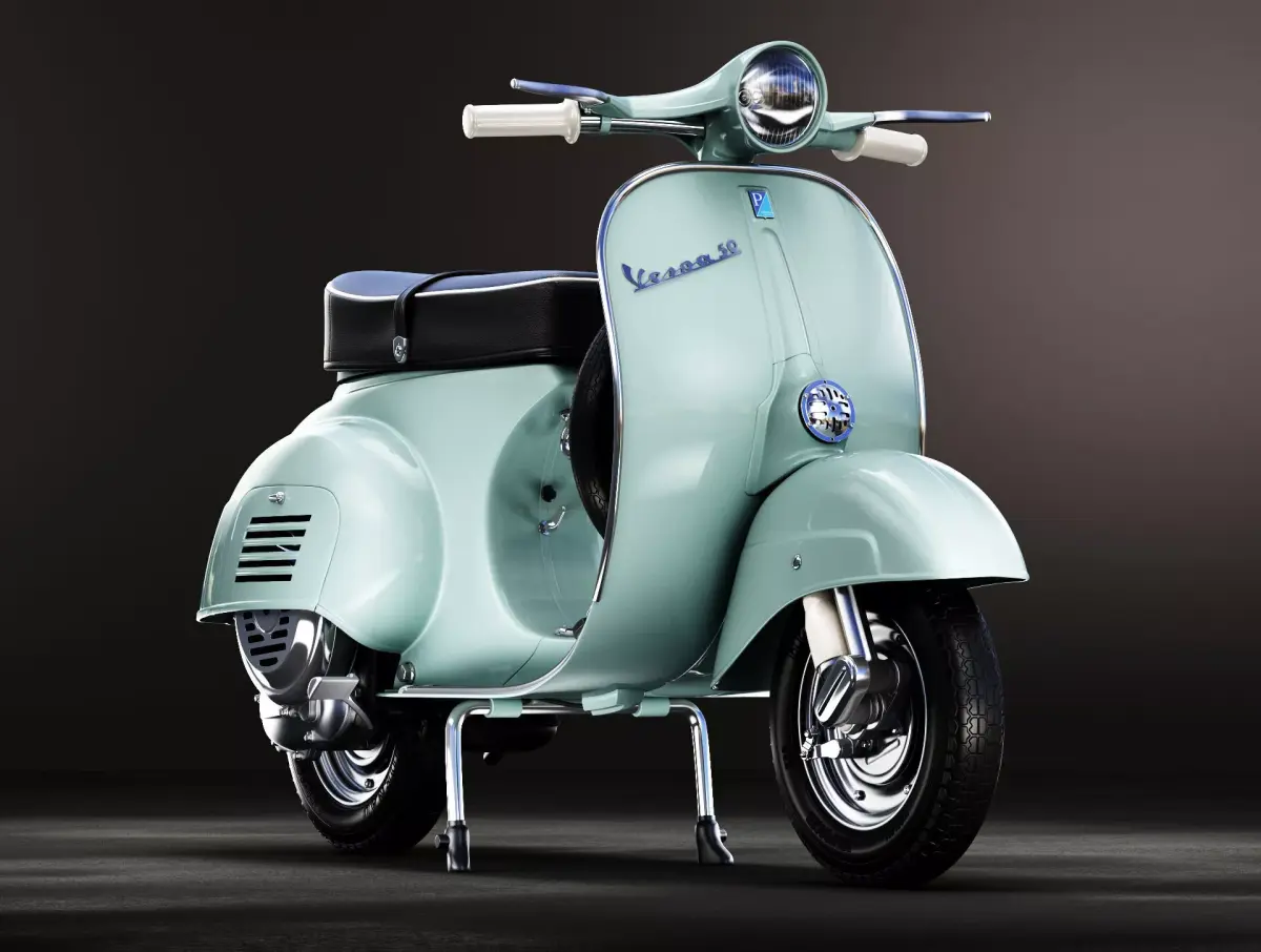 1963 Vespa 50 3D model