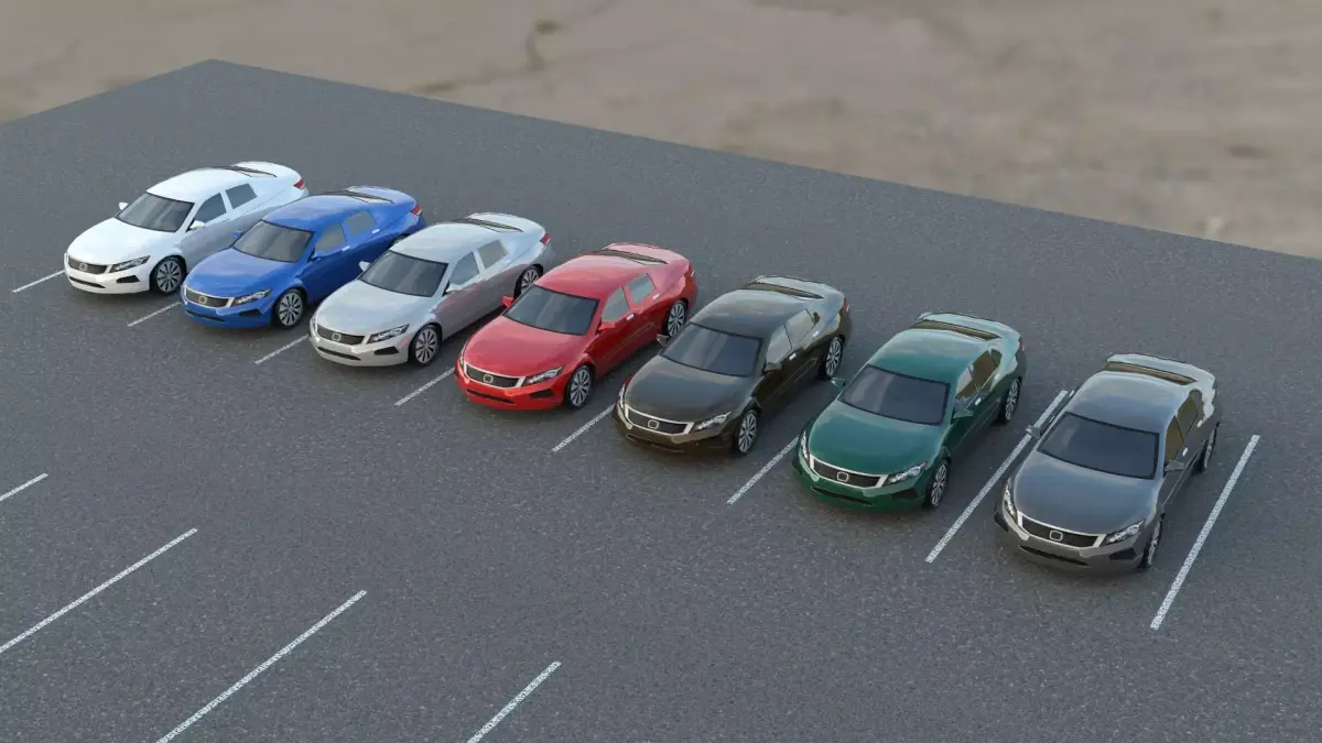 R3DP ASIAN CARS LOW-POLY PBR - Honda Accord Low-poly 3D model