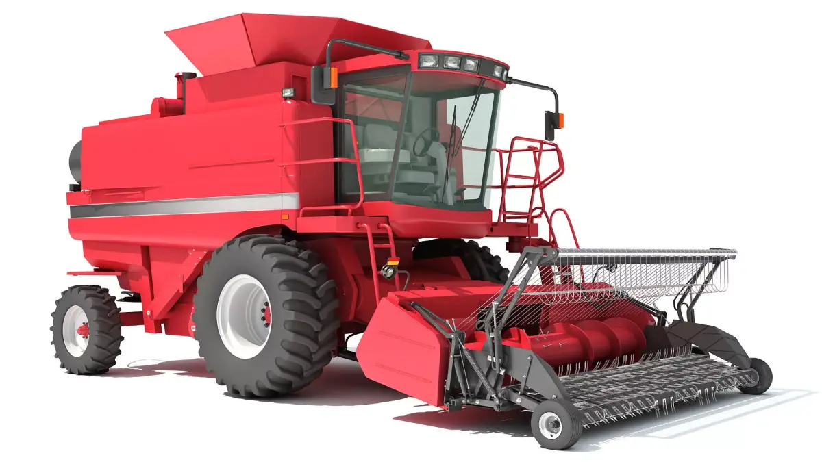 Combine Harvester 3D model 23