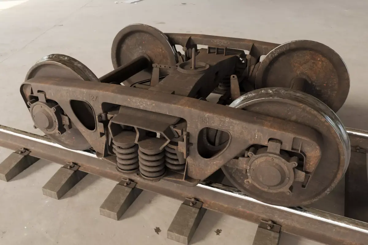 Freight Bogie 3D model