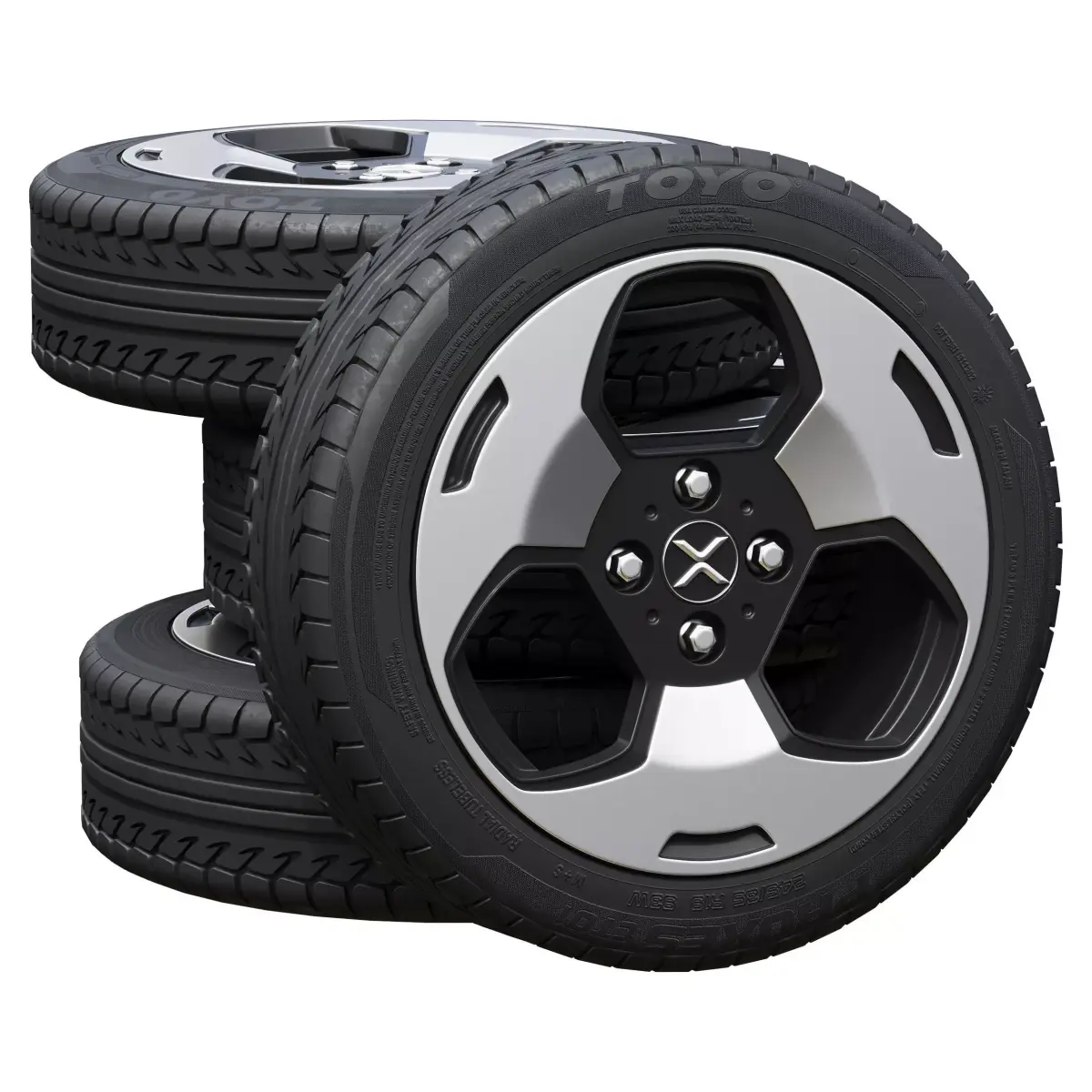 XEV wheels 3D model