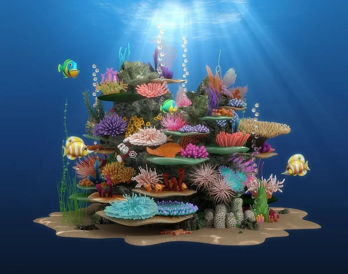 Coral Reef02 3D model