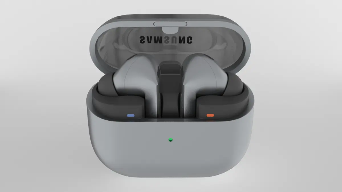 Galaxy Buds 3 pro silver 3D model