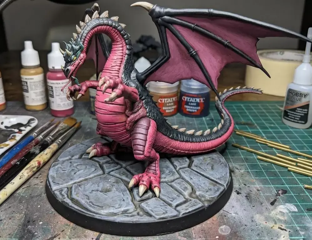 Bryagh Iconic Evil  Dragon from The Flight of Dragons 3D print model