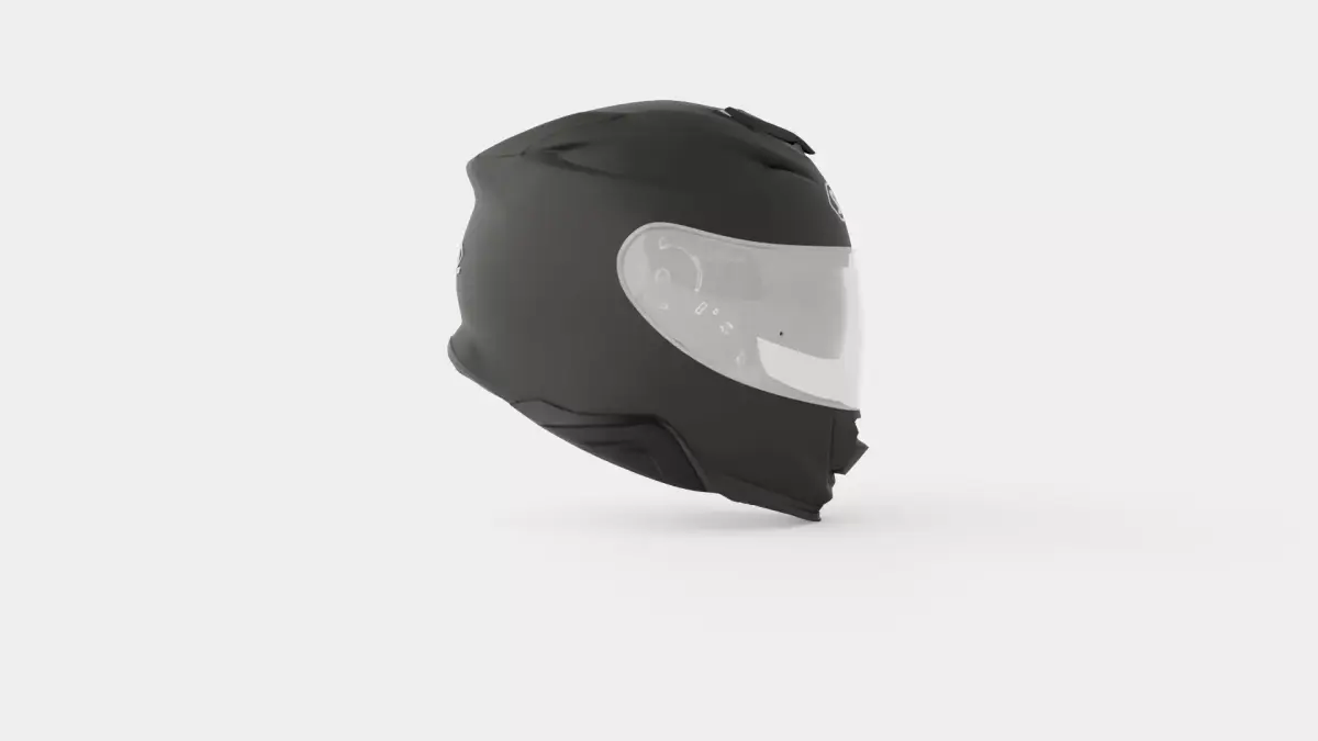 Helmet Low-poly 3D model