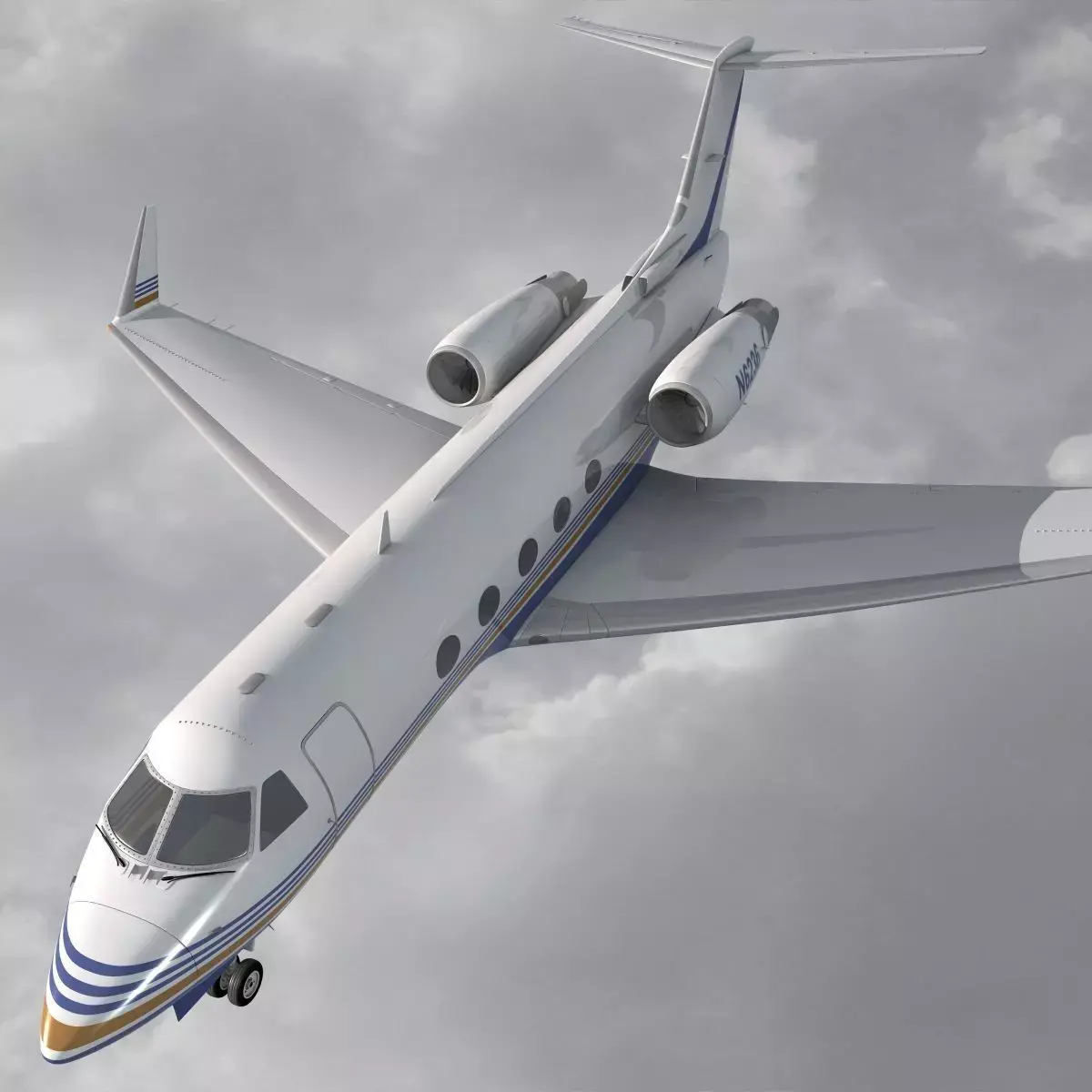 Gulfstream  3D model