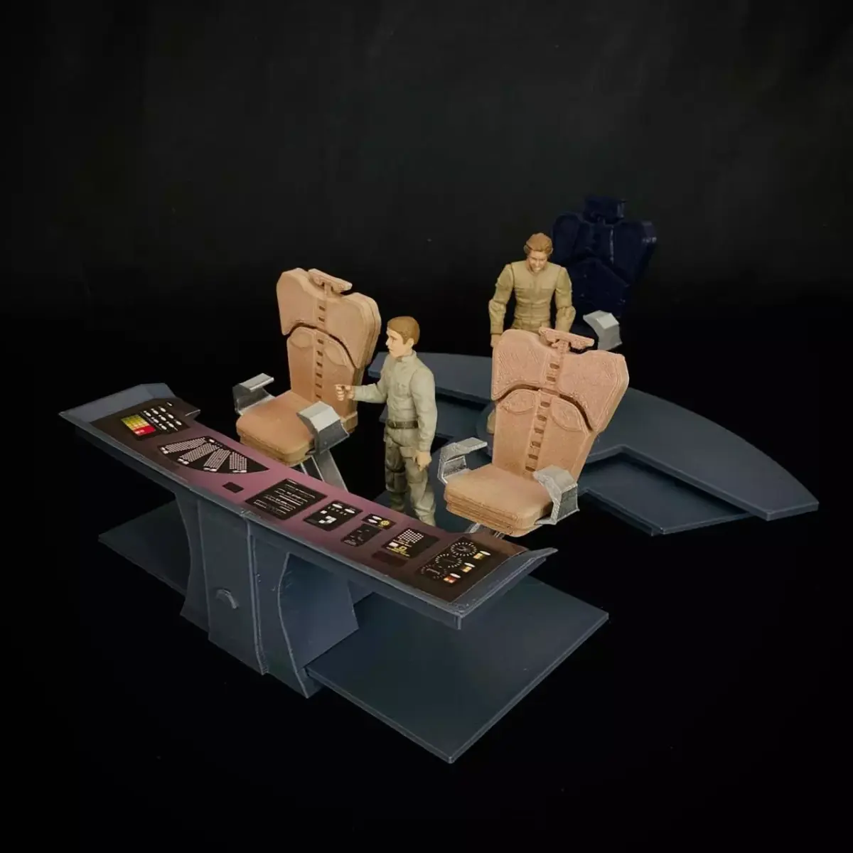 USS Enterprise Bridge Control Center Console -The Motion Picture 3D print model