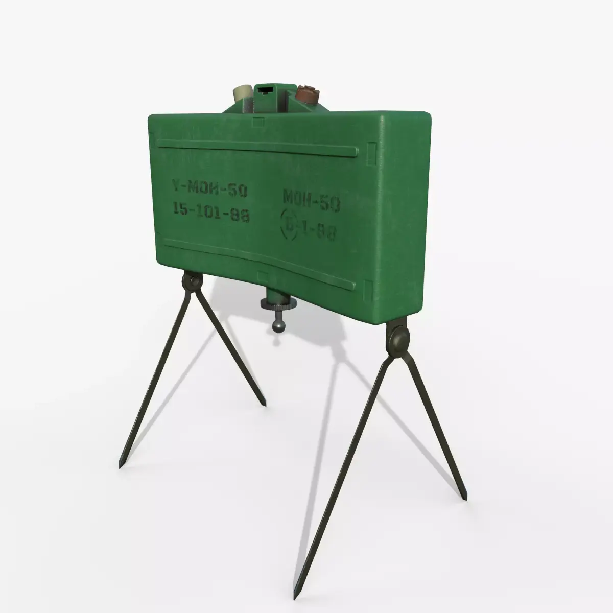 Mine MON-50 Low-poly 3D model purchase