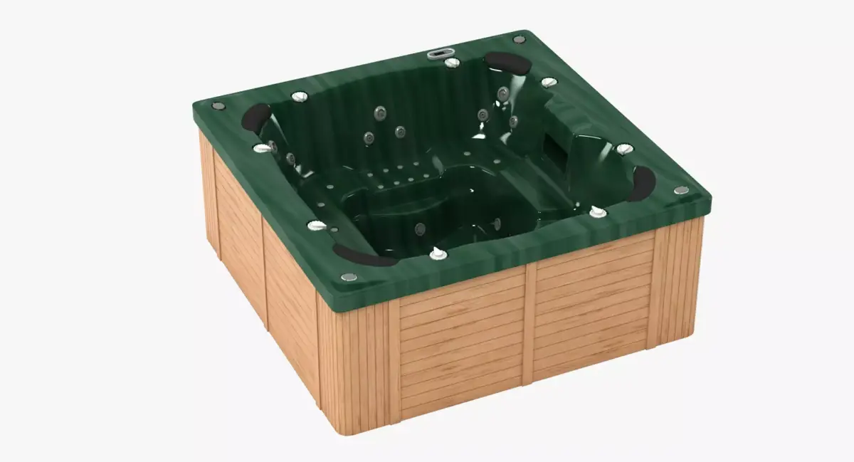 Whirlpool 4 Person Hot Tub 3D model purchase