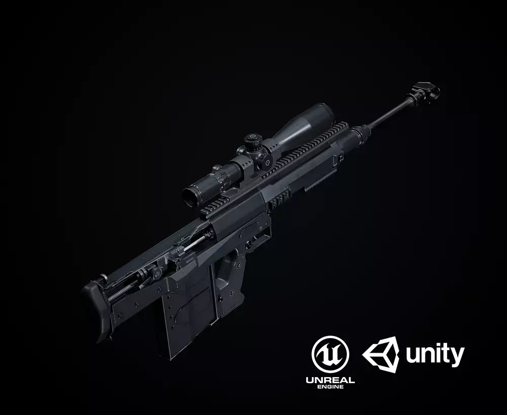 GM6 Lynx PBR Low-poly 3D model