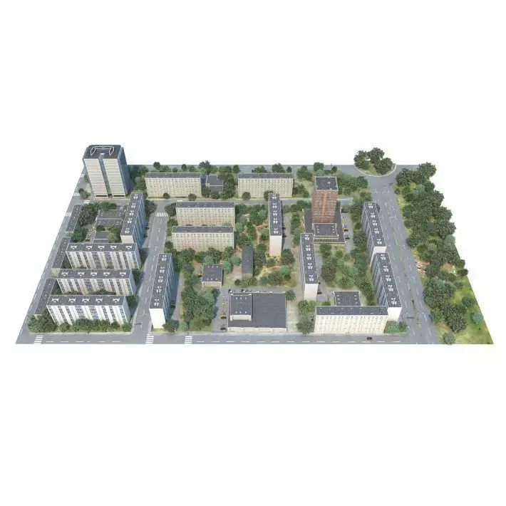 City Neighborhood 3D model