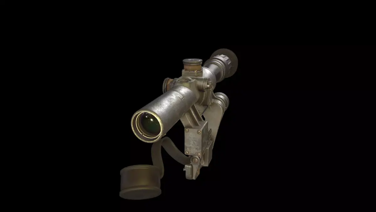 PSO-1 Low-poly 3D model