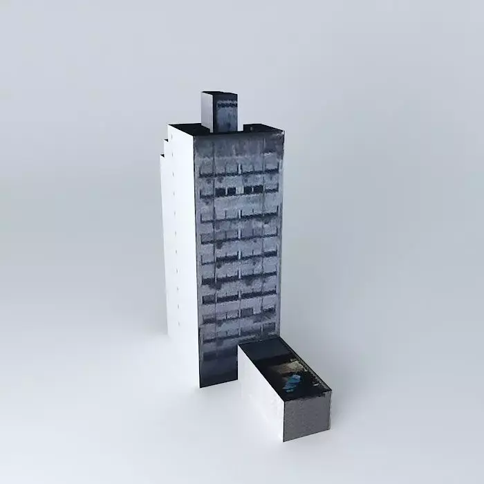 San Lorenzo Building 935 939 Free 3D model