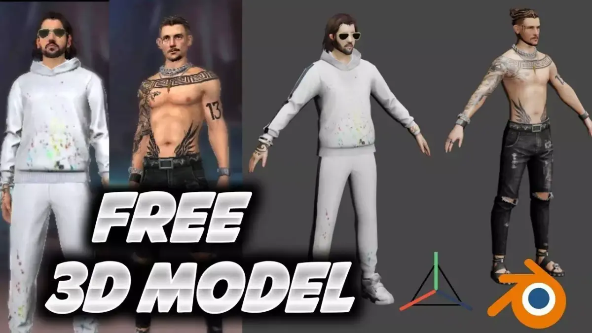 Free Fire Thiva 3d model 3D model