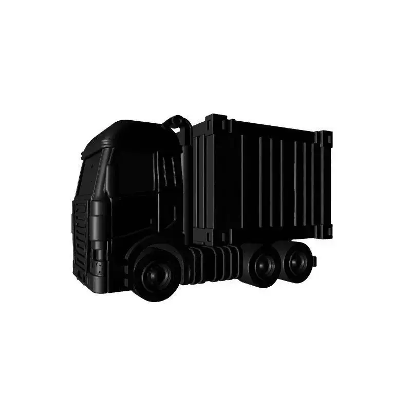 Decorative Van Truck Tail Model 3D print model