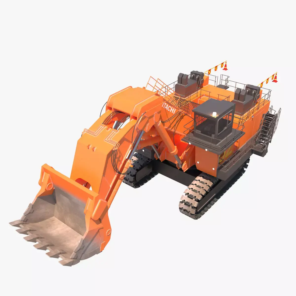 hitachi EX5600 3D model
