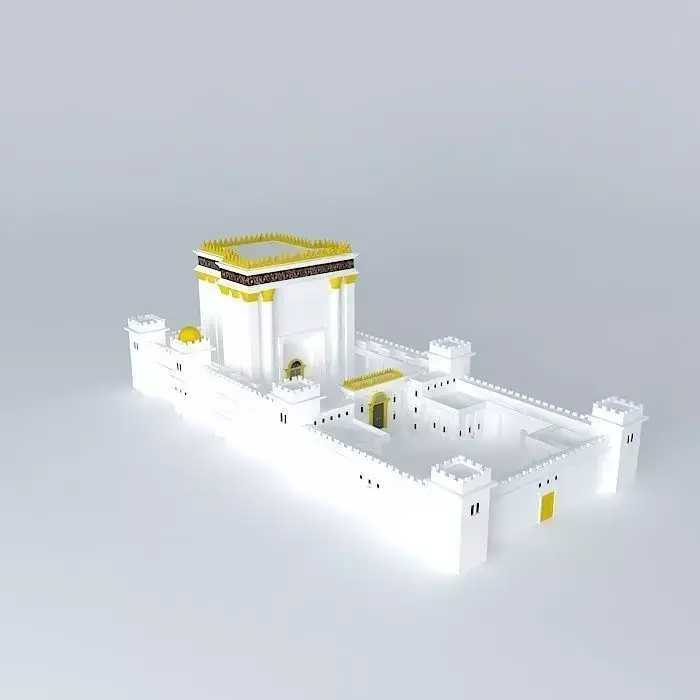 Herods Temple Free 3D model