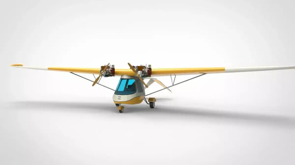 Ultraflight Lazair airplan 3D model